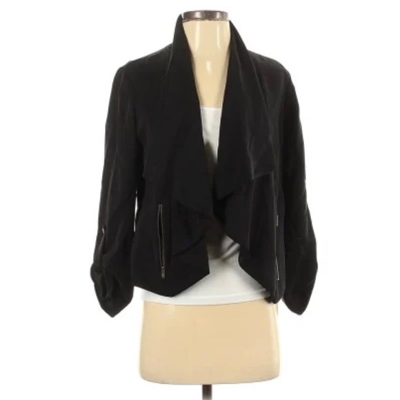 Anthropologie Jackets & Blazers - ✨HP✨ Anthropologie Cartonnier Blazer Black with zipper pockets small